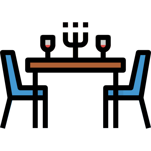 Dining table icon