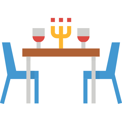 Dining table icon