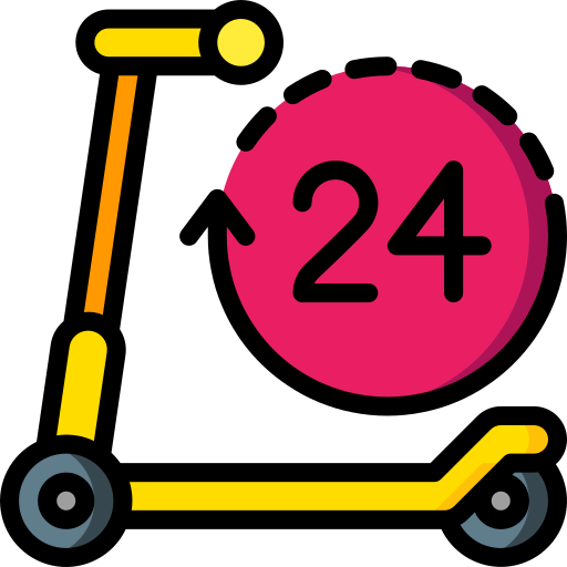 24 hours icon