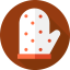 Oven mitt ícono 64x64
