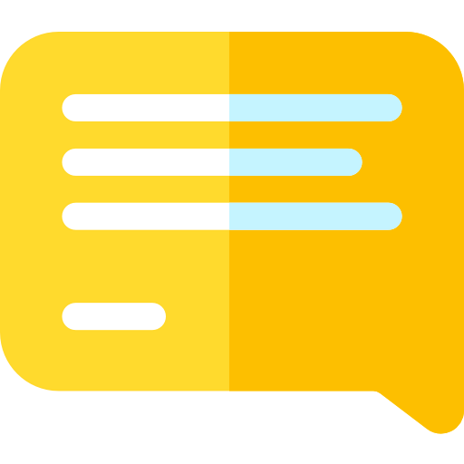 Speech bubble icon