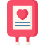 Blood donation icon 64x64