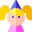 Birthday girl icon 64x64