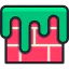 Зеленая слизь иконка 64x64
