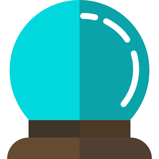 Crystal ball icon