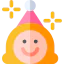 Birthday girl icon 64x64