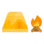Campfire icon 64x64