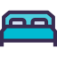 Bed icon 64x64