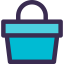 Shopping basket icon 64x64