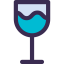 Wine glass icon 64x64