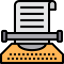 Typewriter icon 64x64