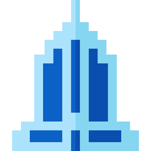 Empire state building icon