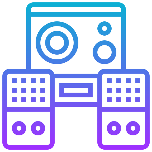 Audio speaker ícono