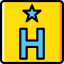 Hotel sign アイコン 64x64