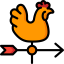Weather vane icon 64x64