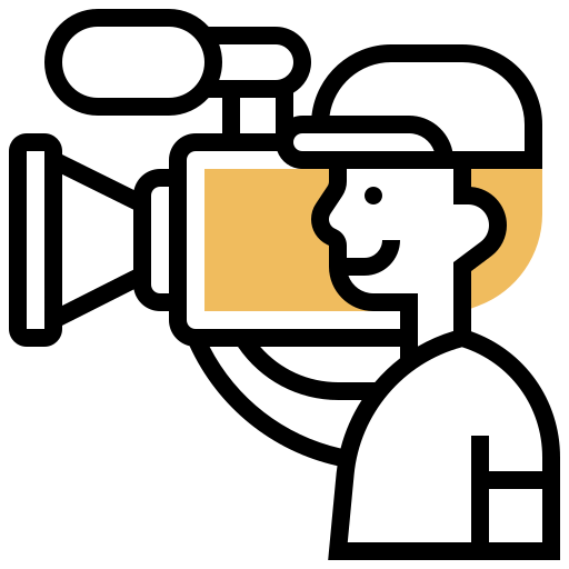 Camera operator ícone