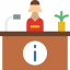 Reception desk icon 64x64