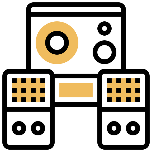 Audio speaker ícono