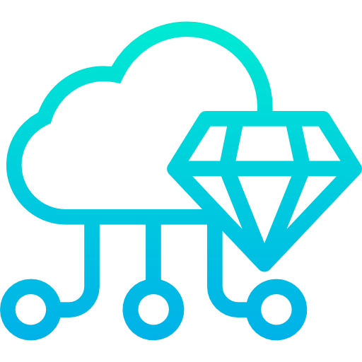 Cloud computing Ikona