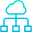 Cloud computing icon 64x64