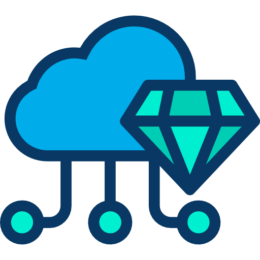 Cloud computing Ikona