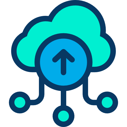 Cloud computing ícono