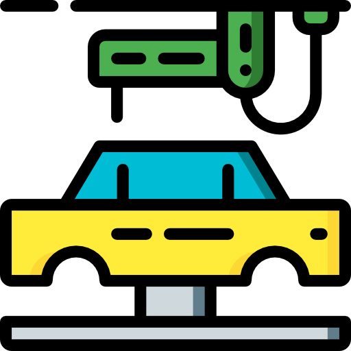 Robot arm icon