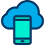 Cloud computing ícone 64x64