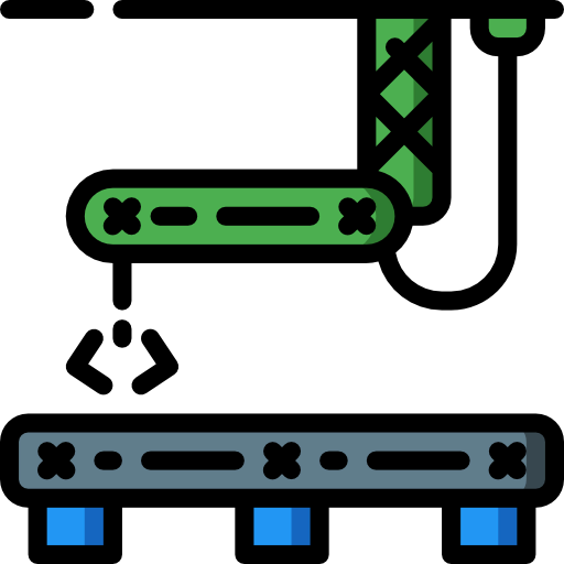 Robot arm icon