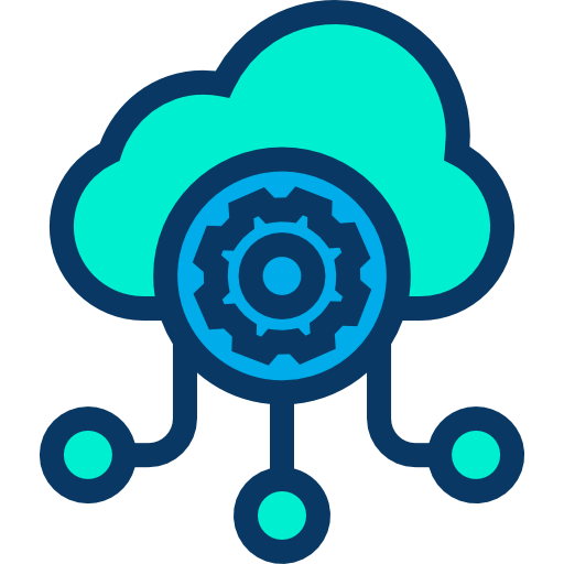 Cloud computing icon