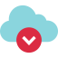 Cloud computing icon 64x64