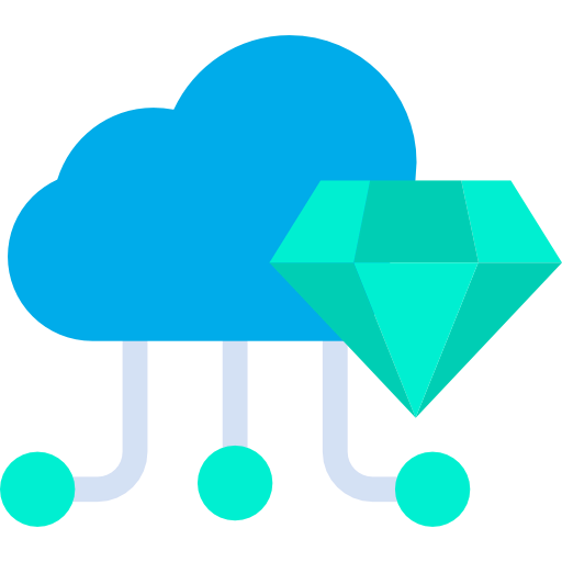 Cloud computing icône