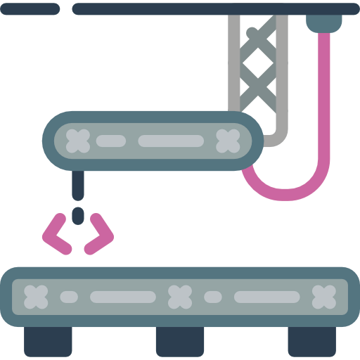 Robot arm icon