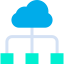 Cloud computing ícone 64x64