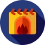 Fireplace icon 64x64