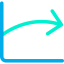 Line chart ícono 64x64