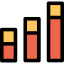 Bar chart icon 64x64
