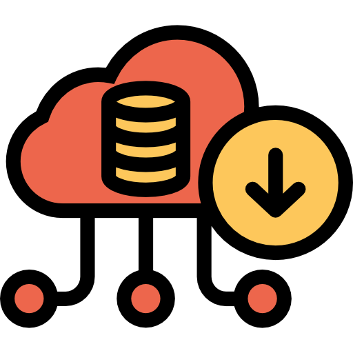 Cloud computing icon