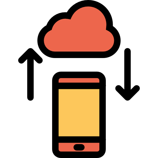 Cloud computing ícono
