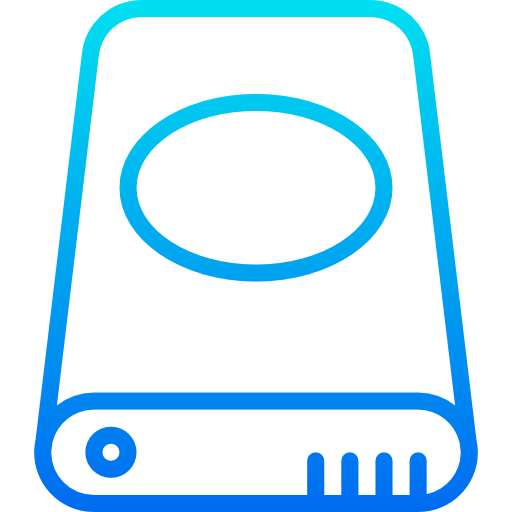 Hard disk icon