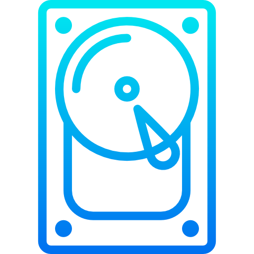Hard disk icon