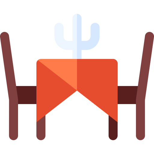 Dinner table icon