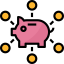 Piggy bank 图标 64x64