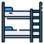 Bunk bed icon 64x64