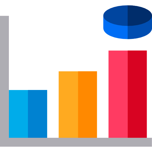 Graph bar icon