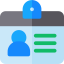 Id card icon 64x64
