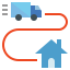 Shipping and delivery icon 64x64