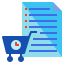 Shopping list icon 64x64