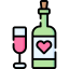 Wine bottle icon 64x64