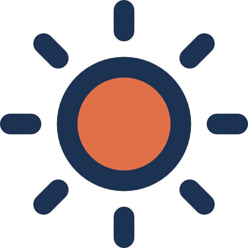 Sun icon